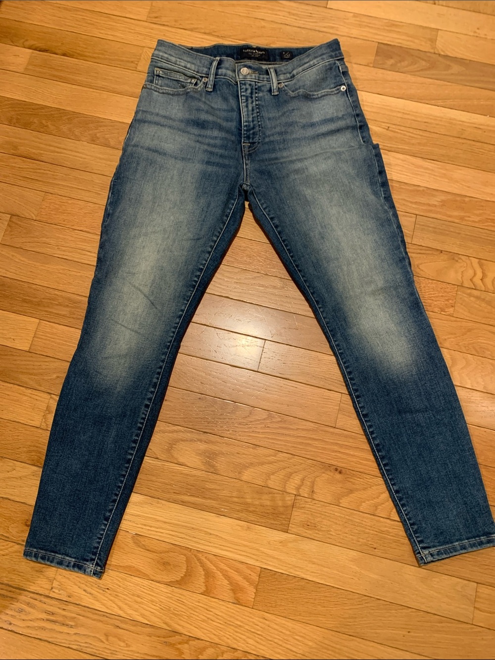 Lucky Brand Women's Medium Blue Ankle Jeans